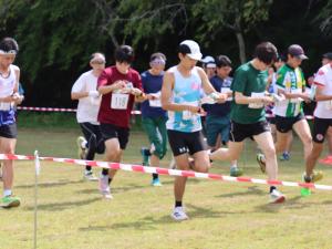 合併20周年記念オリエンテーリング大会の様子1
